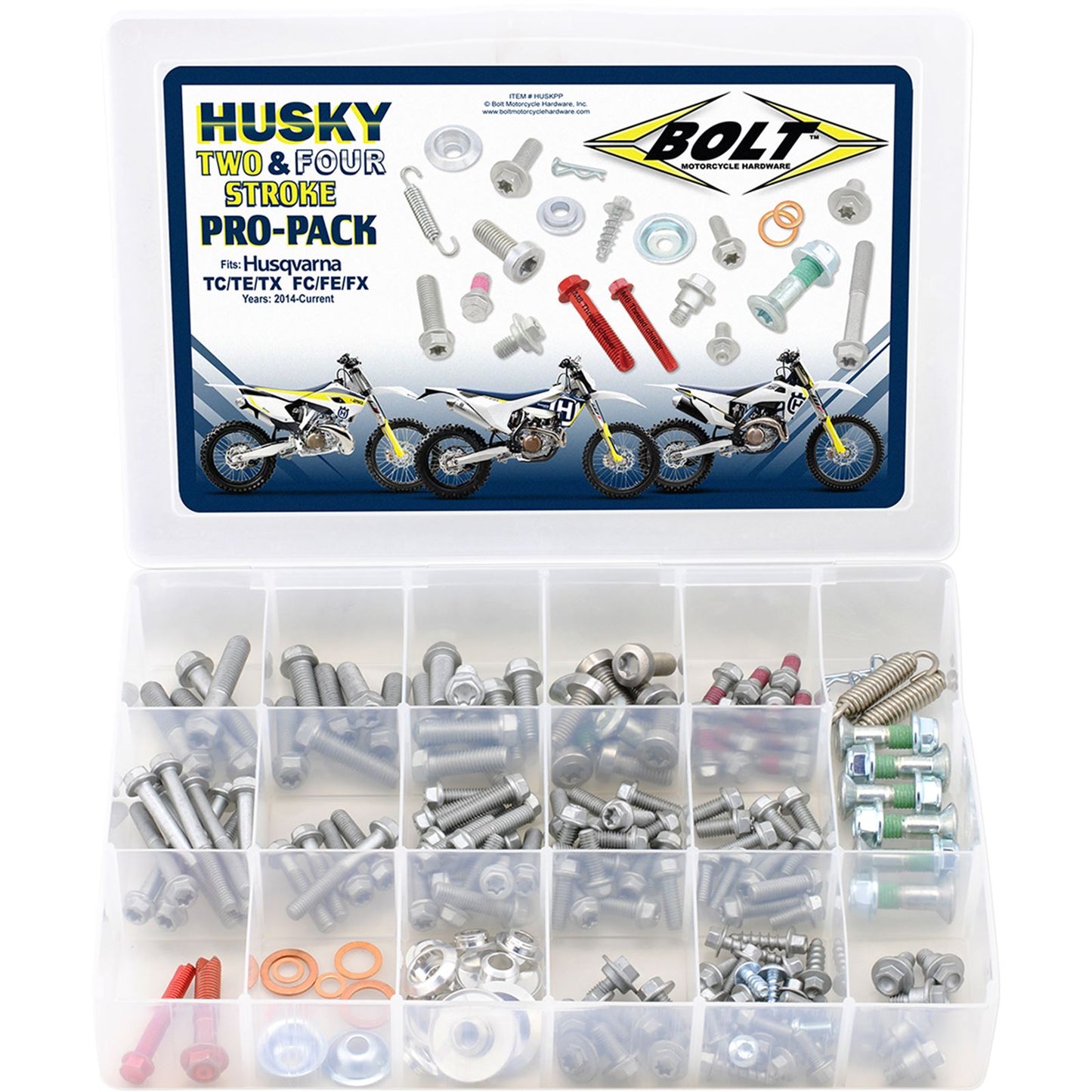 Bolt MC Hardware Pro-Pack for Husqvarna HUSKPP_354314