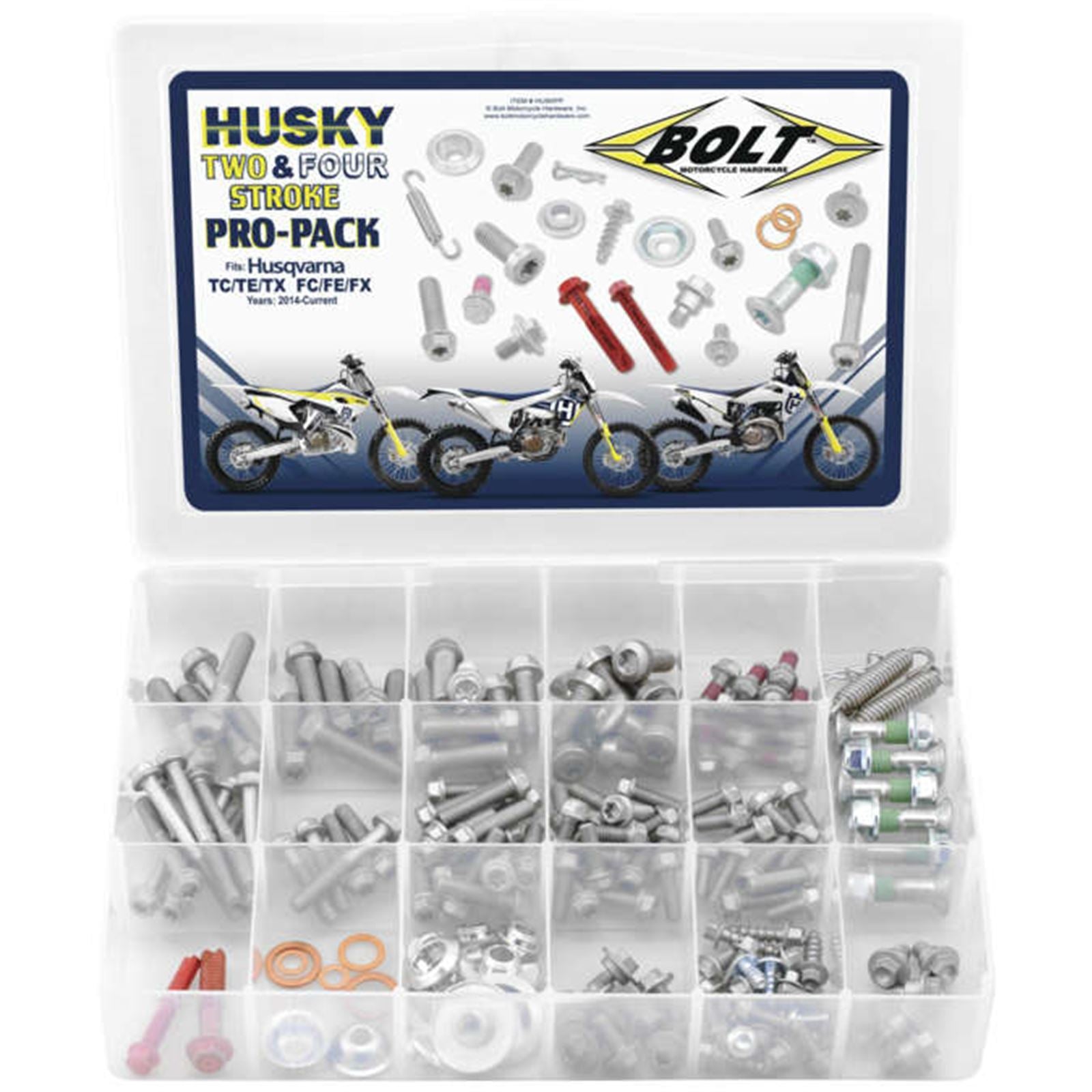 Bolt MC Hardware Pro-Pack for Husqvarna HUSKPP_136714