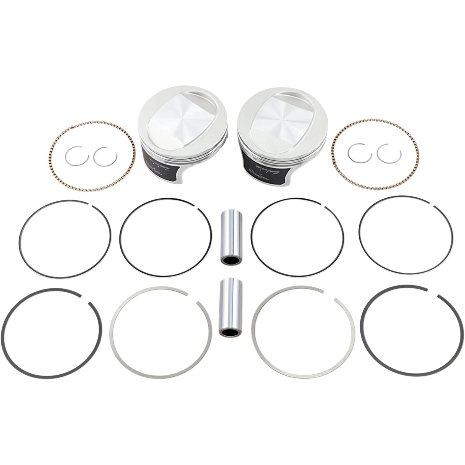 Wiseco - Powersports Tracker Piston Kit 88 To 97 4.000" Stroke 10.5:1 Standard K0209PS_494618