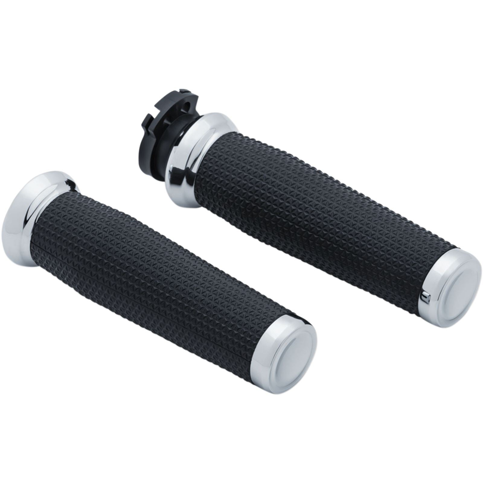 Kuryakyn Chrome Thresher Grips for Victory/Kawasaki/Yamaha 5946_410962