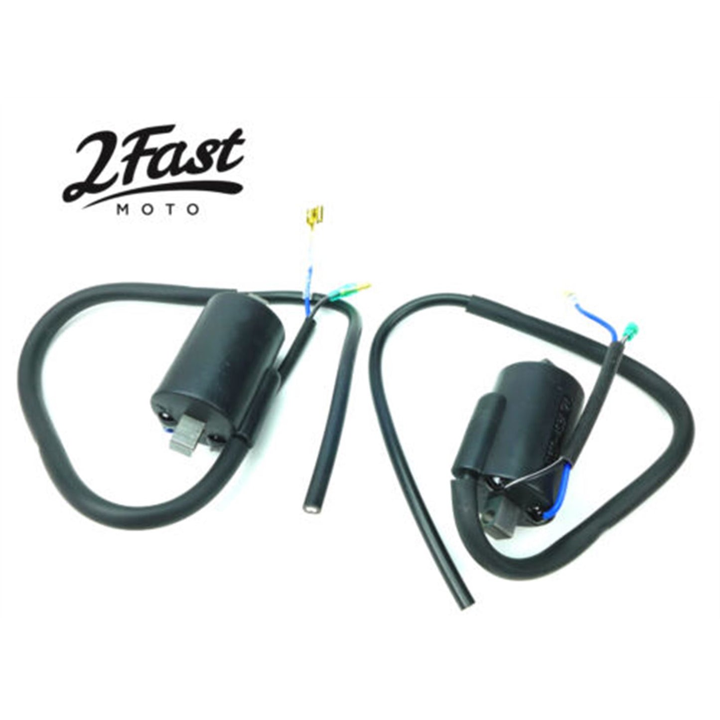 2FastMoto 12 Volt Single Output Ignition Coil Pair for Honda CB, CL, CJ, SL 24-37812x2_636978