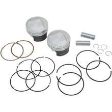 Wiseco - Powersports Tracker Piston Kit EVO Dome Big Twin 1340 10:1 +.030 K0216P3_494638