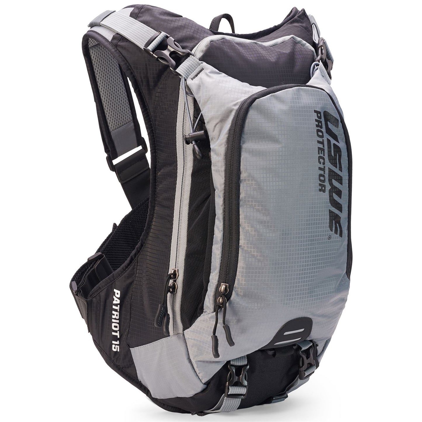 UsWe Patriot 15 Backpack - Grey/Black - One Size [MPN: K-2150719]_1006463