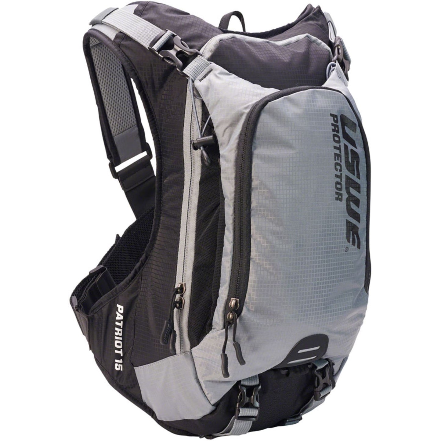 UsWe Patriot 15 Backpack - Grey/Black - One Size [MPN: K-2150719]_1292649