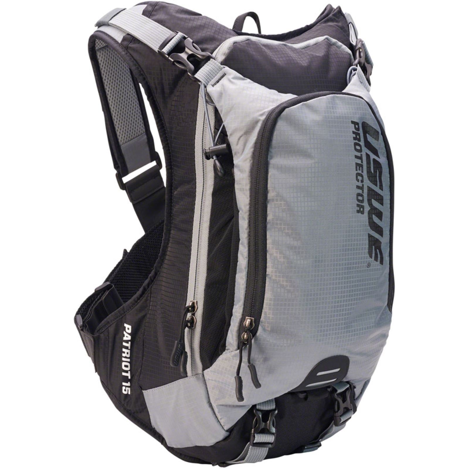 UsWe Patriot 15 Backpack - Grey/Black - One Size [MPN: K-2150719]_1292649