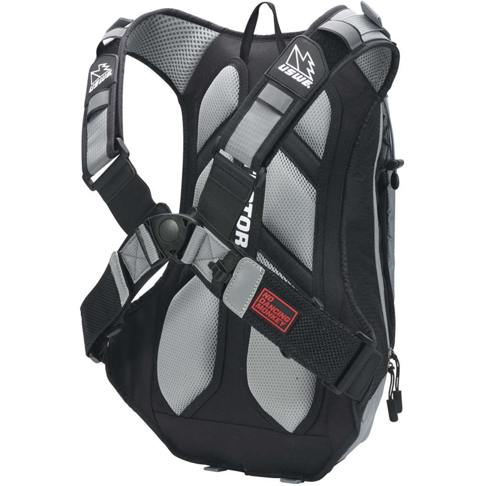 UsWe Patriot 15 Backpack - Grey/Black - One Size [MPN: K-2150719]_983136
