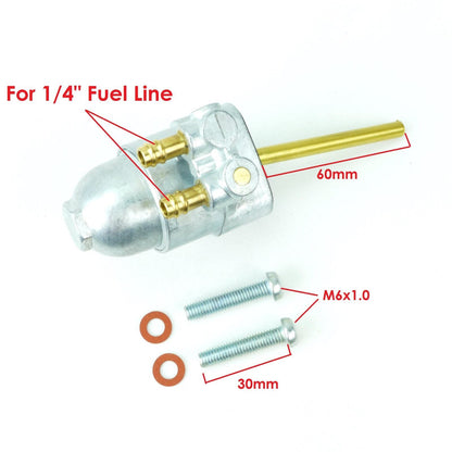 2FastMoto Fuel Valve Petcock Assembly for Honda CB500-4, CB550K, CB750K 16950-300-020_670212