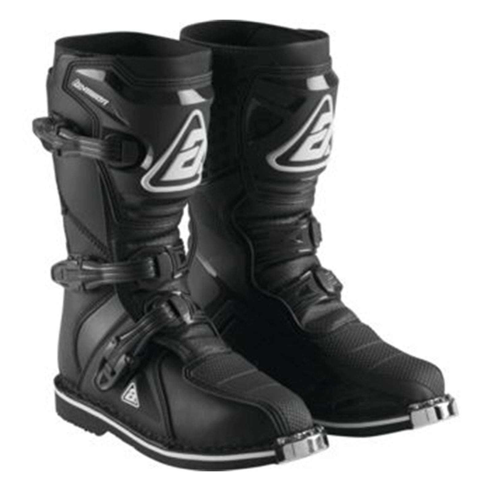 AR1 Youth Race Boots - Black - Youth Size 5_733101