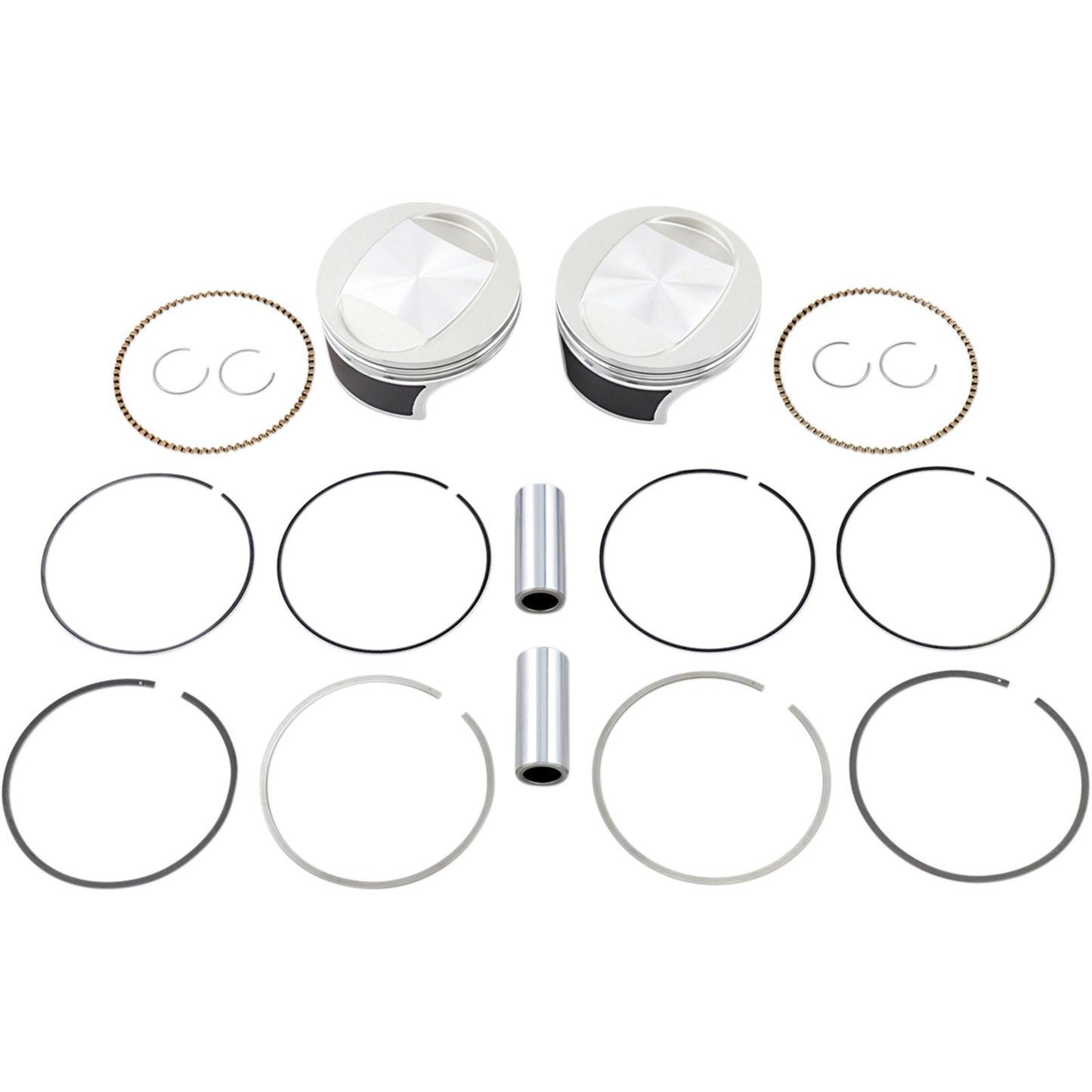 Wiseco - Powersports Tracker Piston Kit 96 To 103 4.375" Stroke 10.5:1 Standard K0210PS_494619