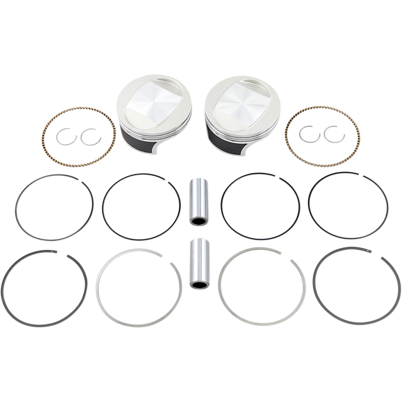 Wiseco - Powersports Tracker Piston Kit 96 To 103 4.375" Stroke 10.5:1 Standard K0210PS_494619