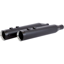 Khrome Werks 4.5" Mufflers - Black - Turbine - '17+ Touring [MPN: 202870]_406692