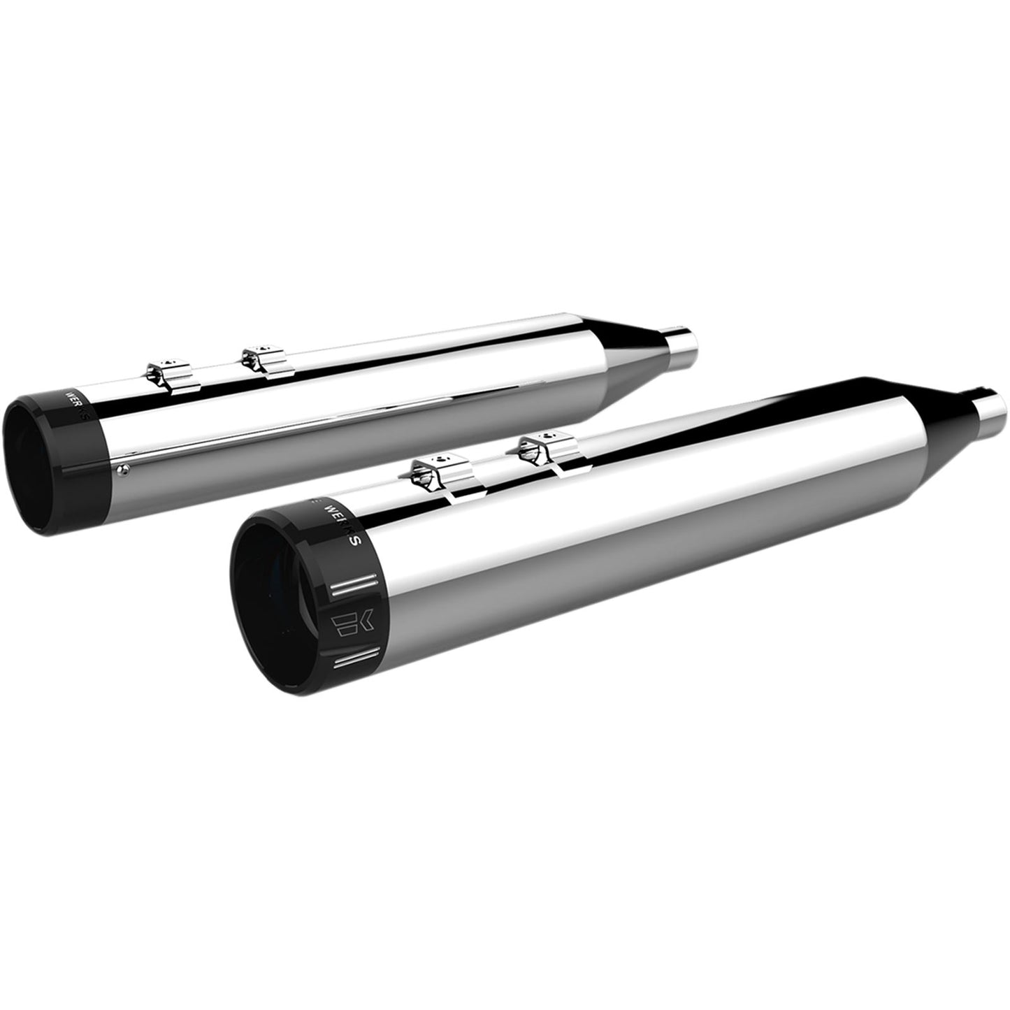 Khrome Werks Mufflers - Chrome - Klassic - '96-'16 Touring [MPN: 202775]_406696