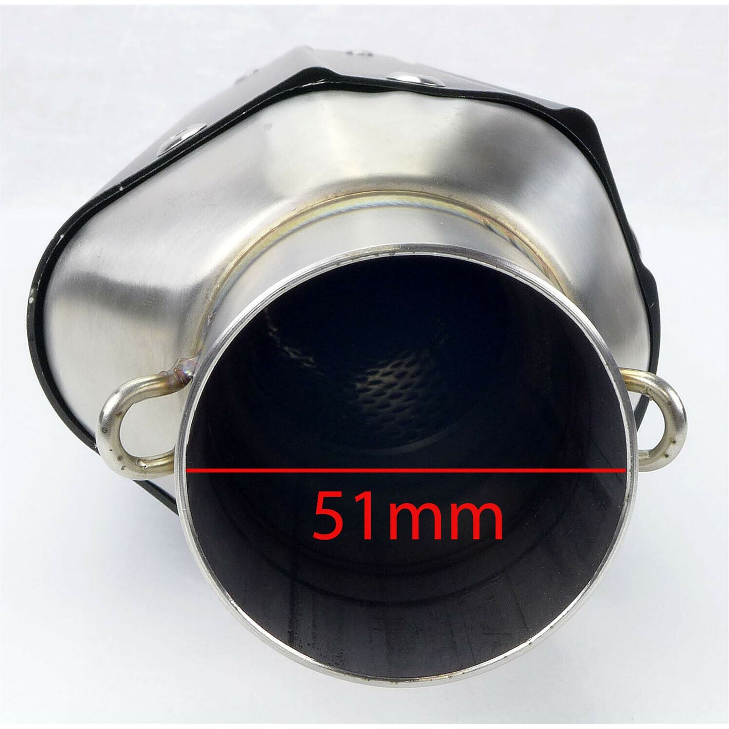 2FastMoto Slip-On Exhaust Muffler Carbon Fiber Look For Honda Kawasaki Suzuki 1112_662435