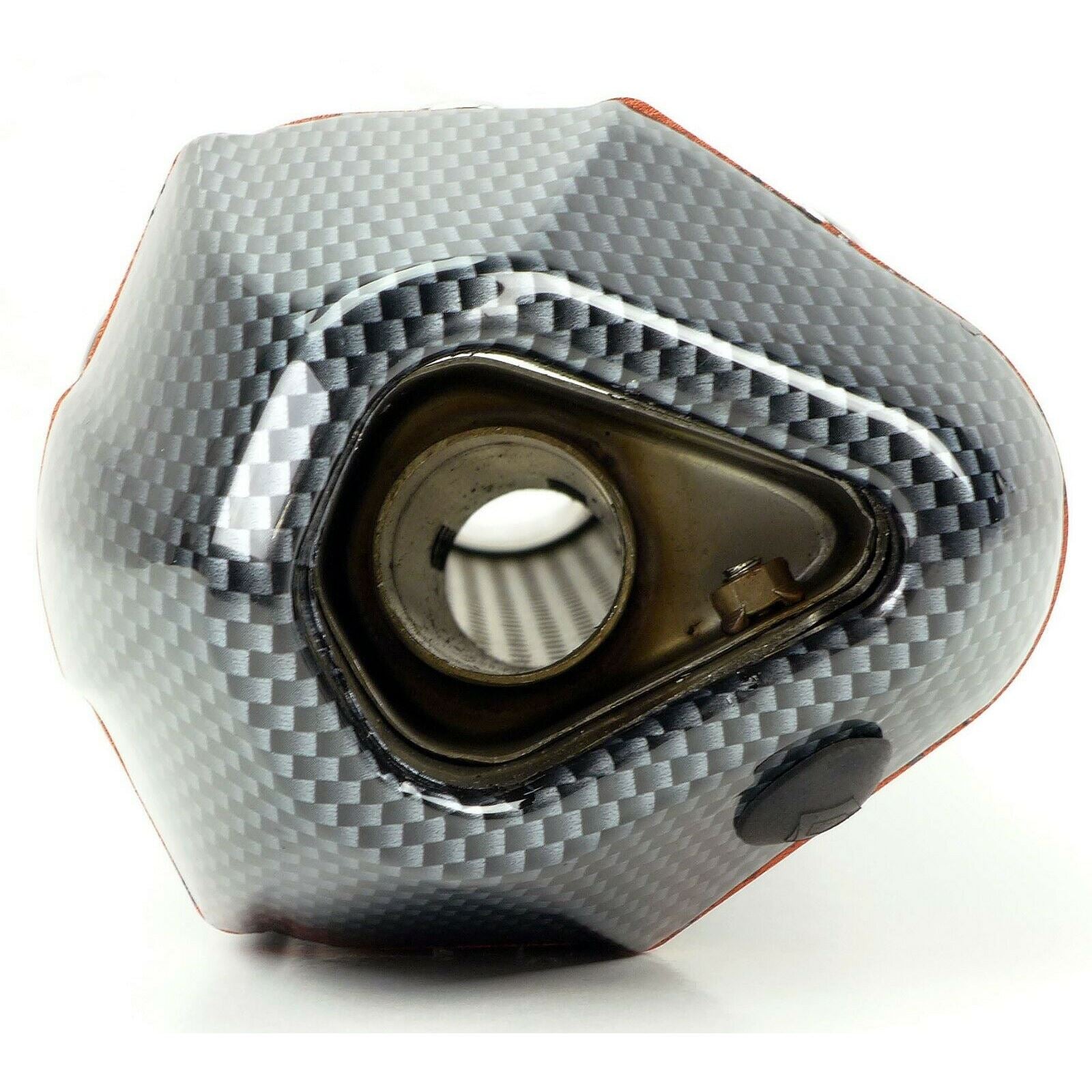 2FastMoto Slip-On Exhaust Muffler Carbon Fiber Look For Honda Kawasaki Suzuki 1112_662434