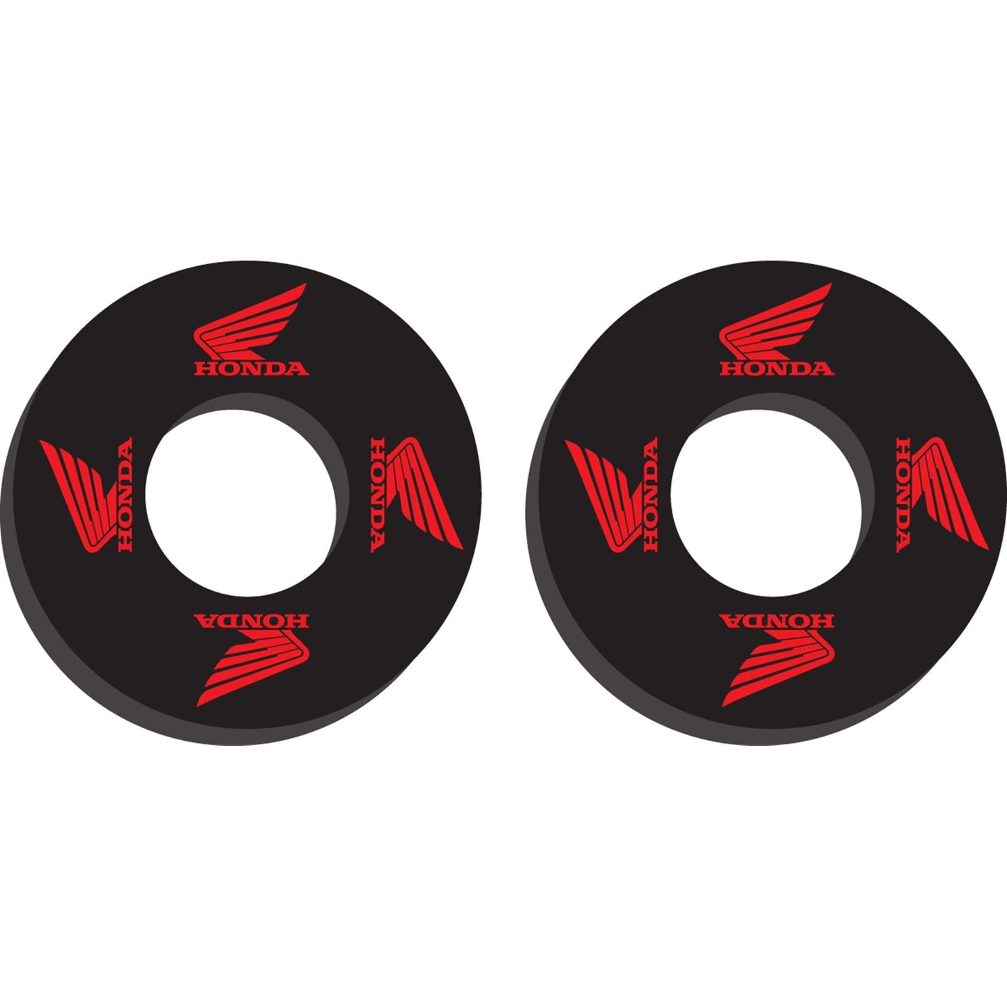Factory Effex Moto Grip Donuts for Honda - Black/Red 22-67300_383731