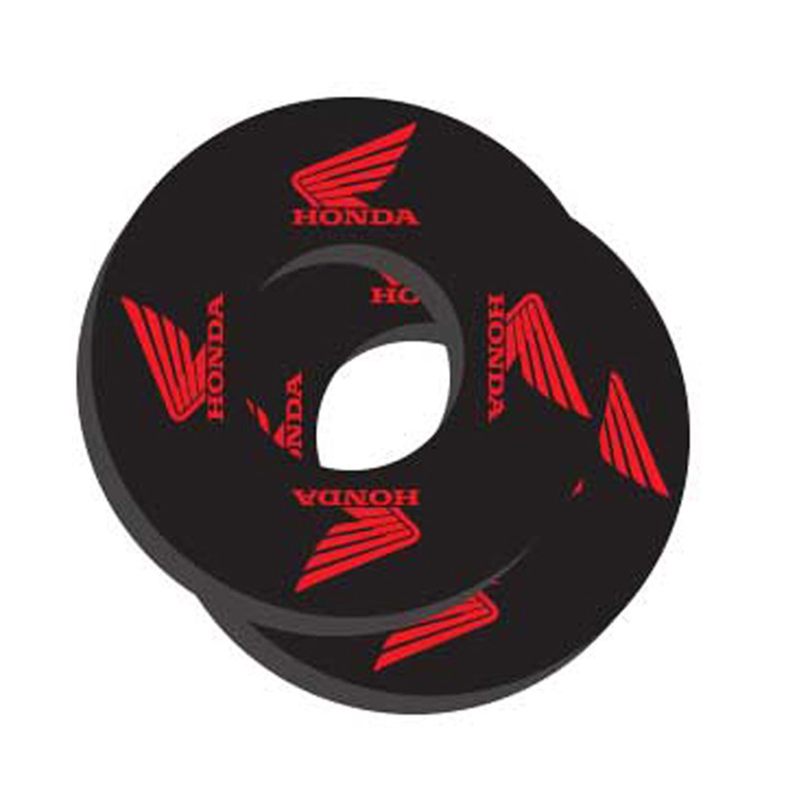 Factory Effex Moto Grip Donuts for Honda - Black/Red 22-67300_564301