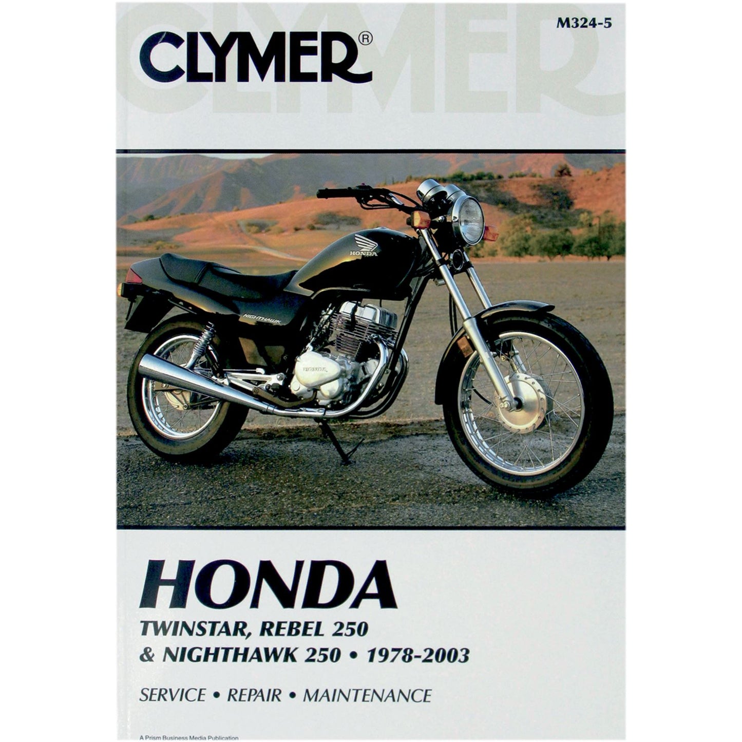 Clymer Manual for Honda Rebel 250 [MPN: M324-5]_359979