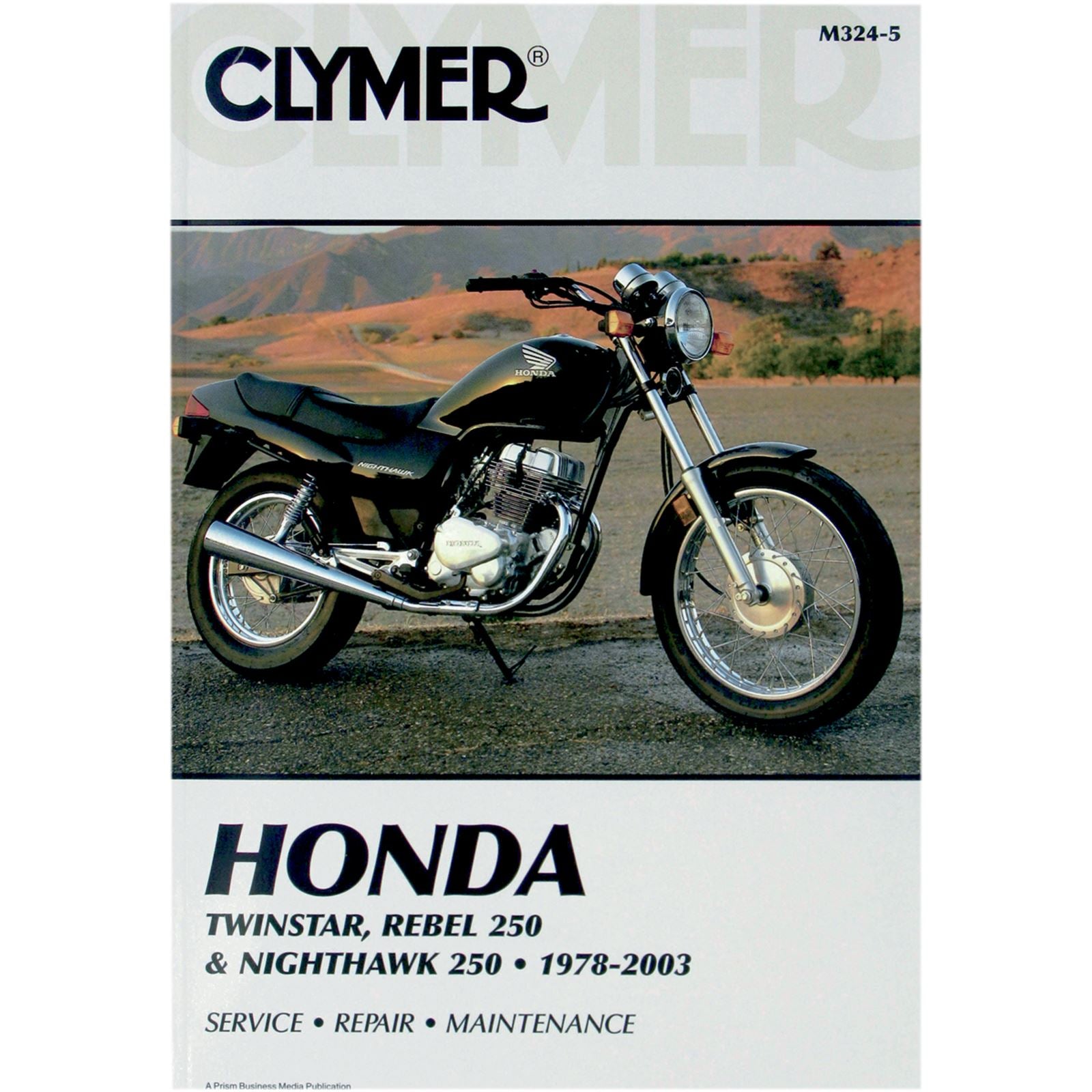 Clymer Manual for Honda Rebel 250 [MPN: M324-5]_359979