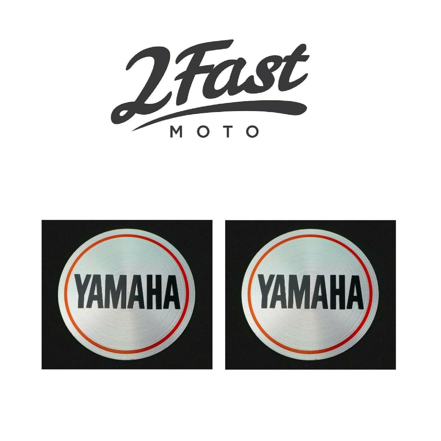 2FastMoto Front Disc Brake Caliper Emblem Badge Logo Pair For Yamaha  306-25829-00_630963