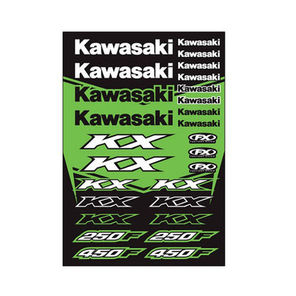 Factory Effex Decal Kit Fits Kawasaki KX 22-68130_564305