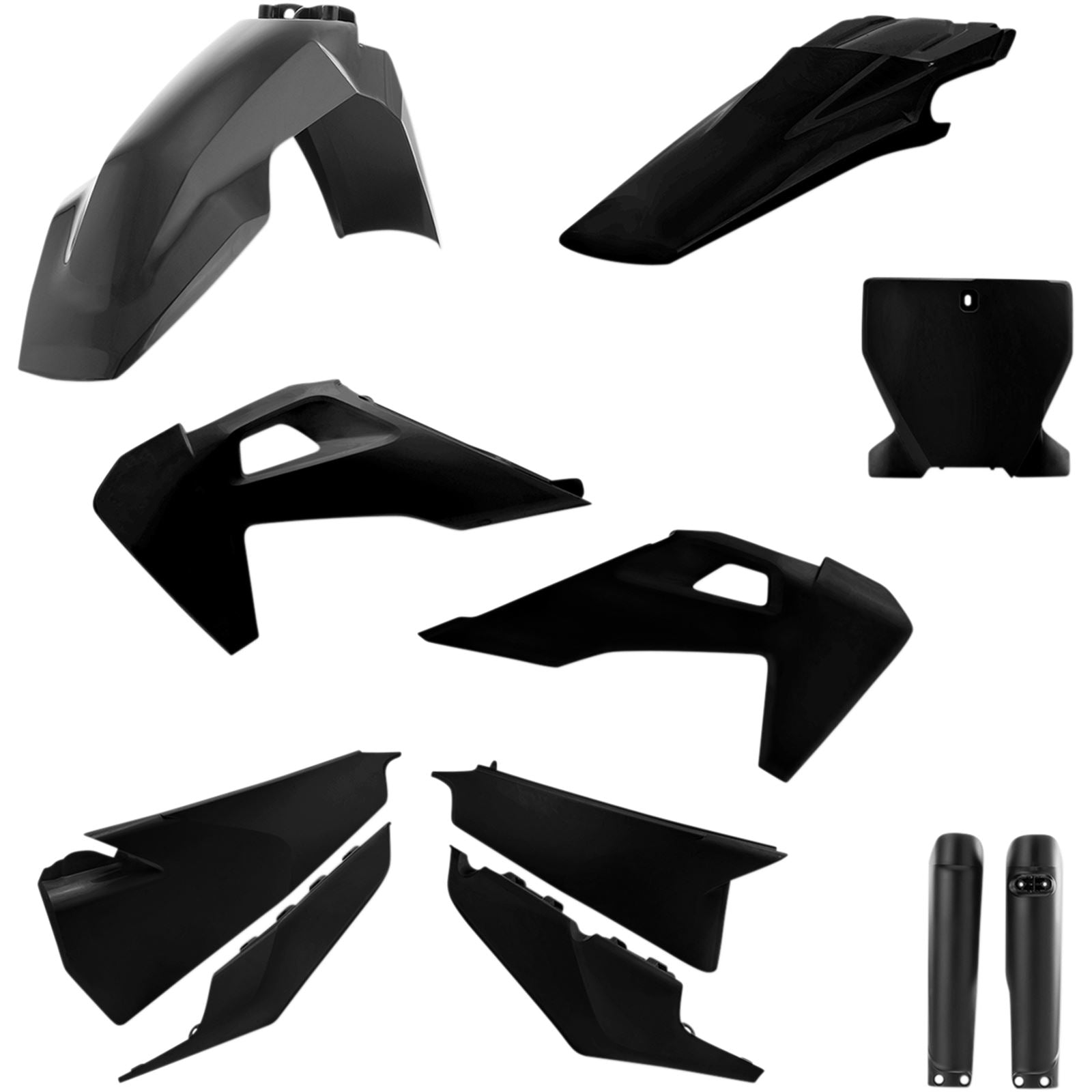 Acerbis Full Plastic Kit Black 2726550001_321807