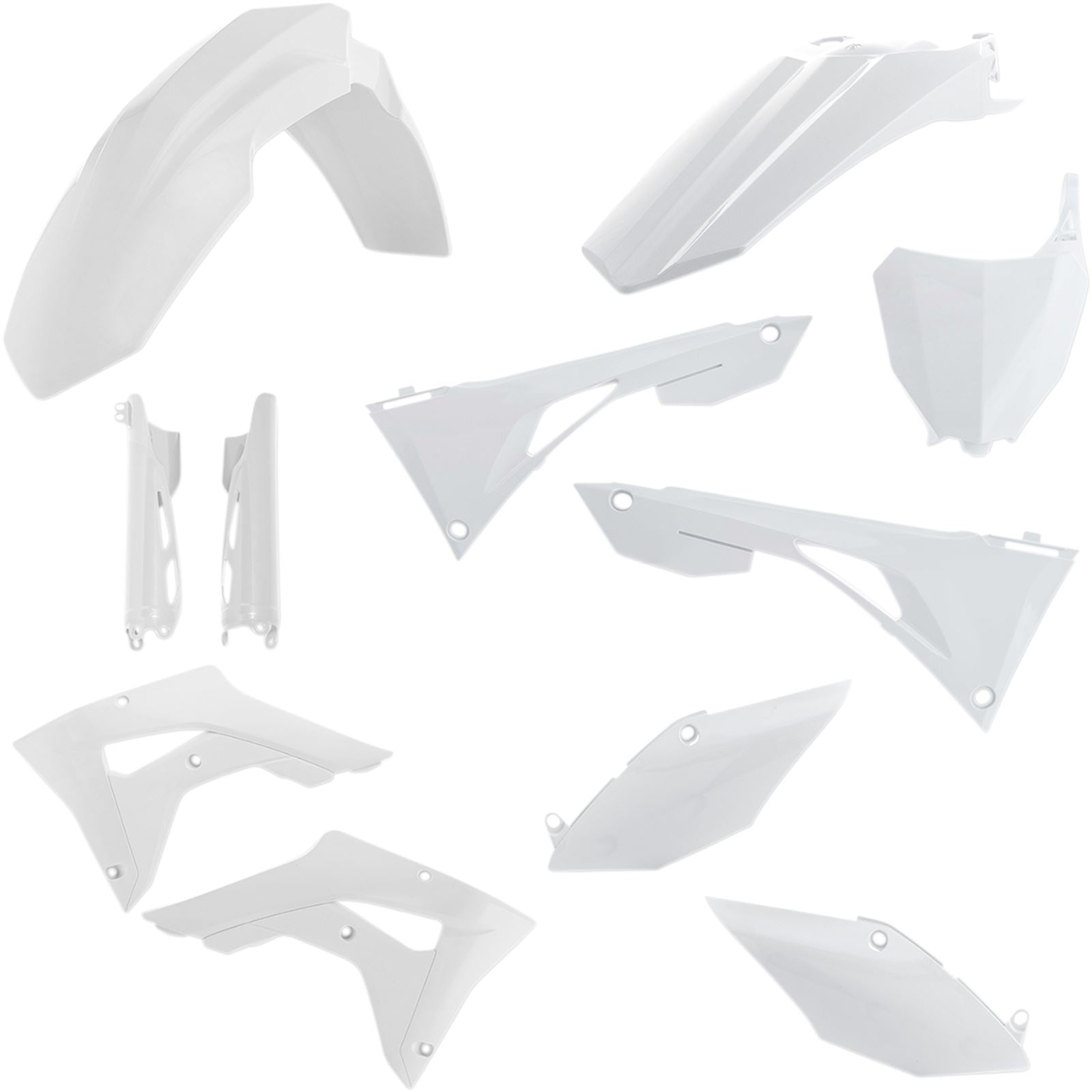 Acerbis Full Plastic Kit White 2736260002_321790
