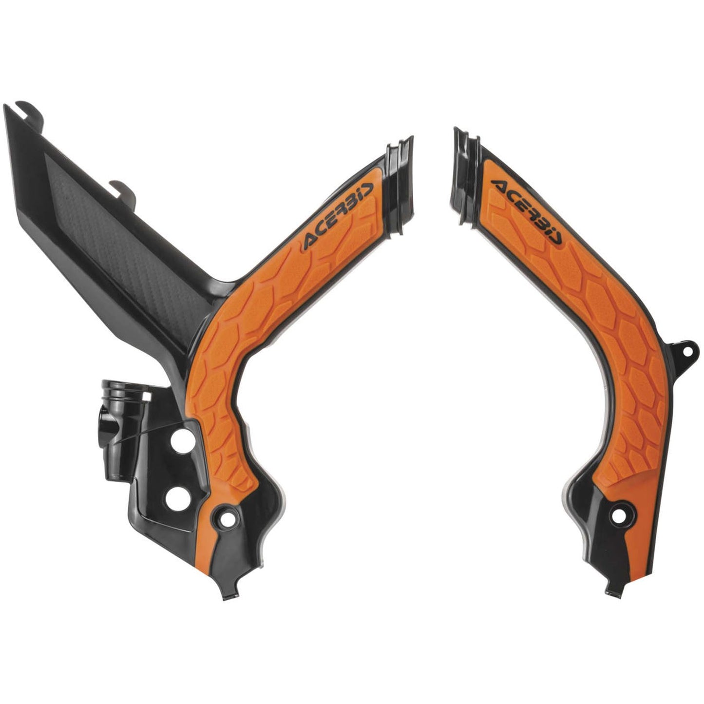 Acerbis X-Grip Frame Guards Black/Orange 2733445229_137103