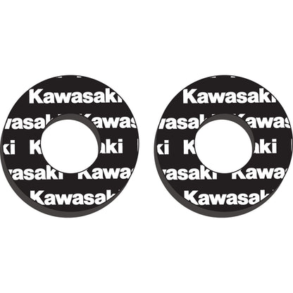 Factory Effex Moto Grip Donuts - Kawasaki - Black/White 22-67100_383732