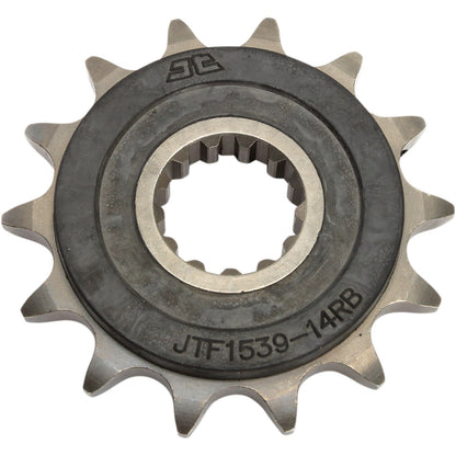 JT Sprockets Front Sprocket 14-Tooth with OE Rubber Damper JTF1539.14RB_401784