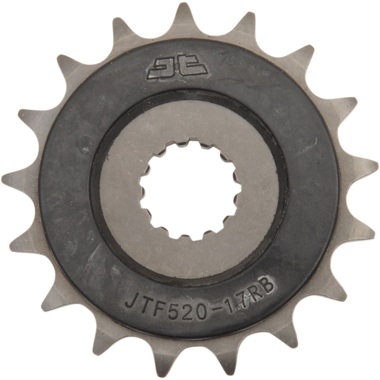 JT Sprockets Front Sprocket 17-Tooth with OE Rubber Damper JTF520.17RB_401811