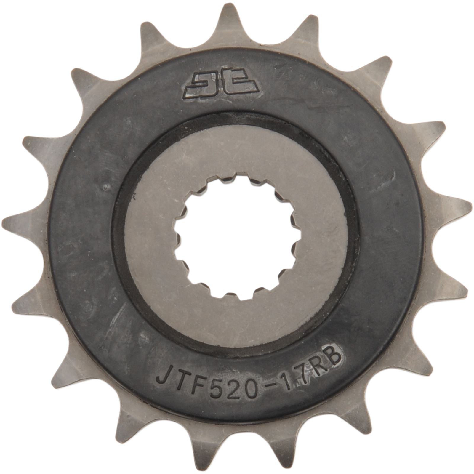 JT Sprockets Front Sprocket 17-Tooth with OE Rubber Damper JTF520.17RB_401811