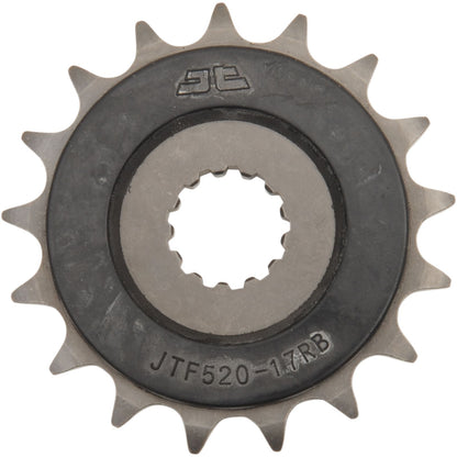 JT Sprockets Front Sprocket 17-Tooth with OE Rubber Damper JTF520.17RB_401811