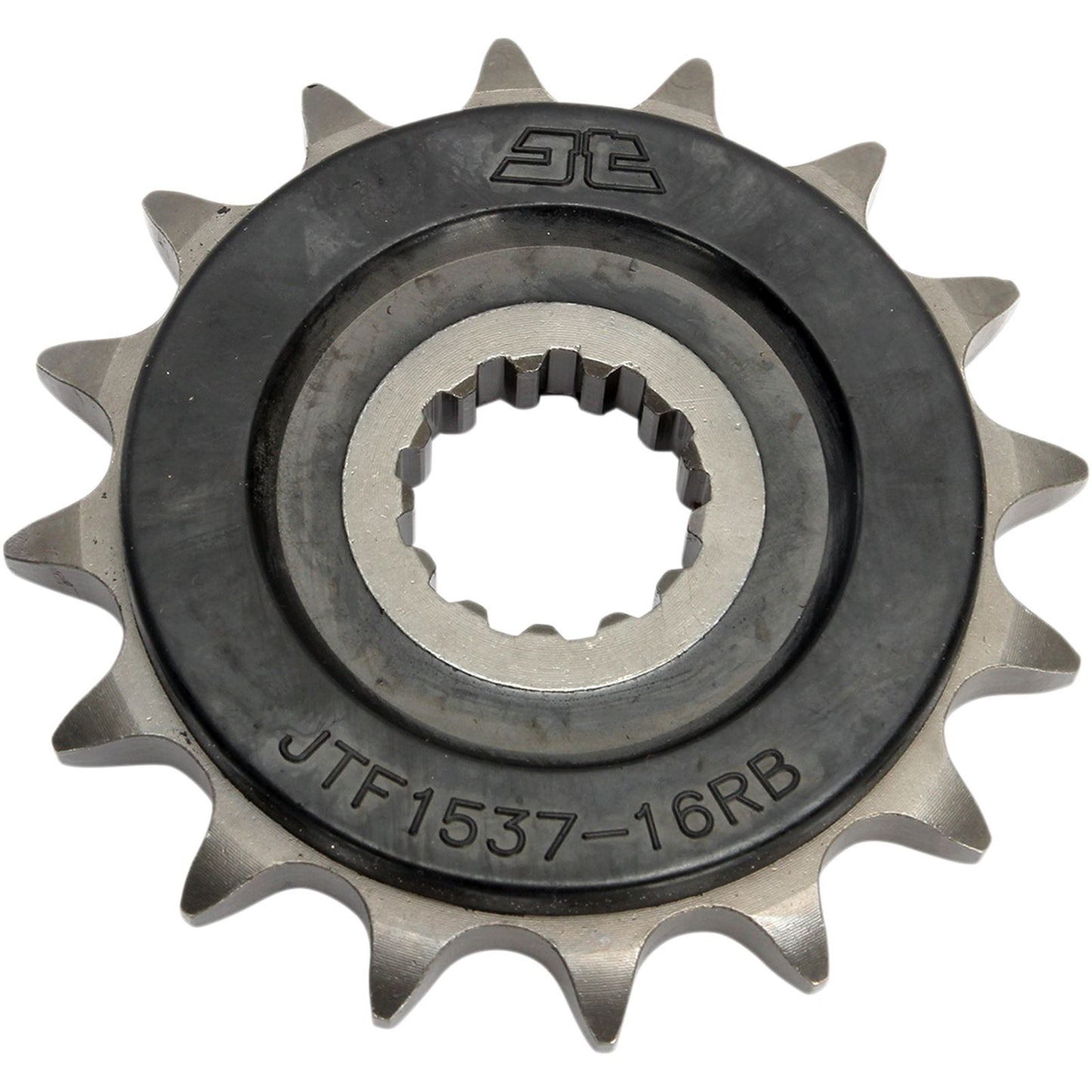 JT Sprockets Front Sprocket 16-Tooth with OE Rubber Damper JTF1537.16RB_401781