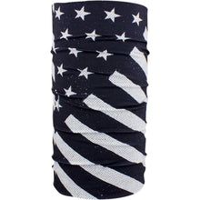 Zan Motley Tube - Polyester Black/White USA Flag T091_501819