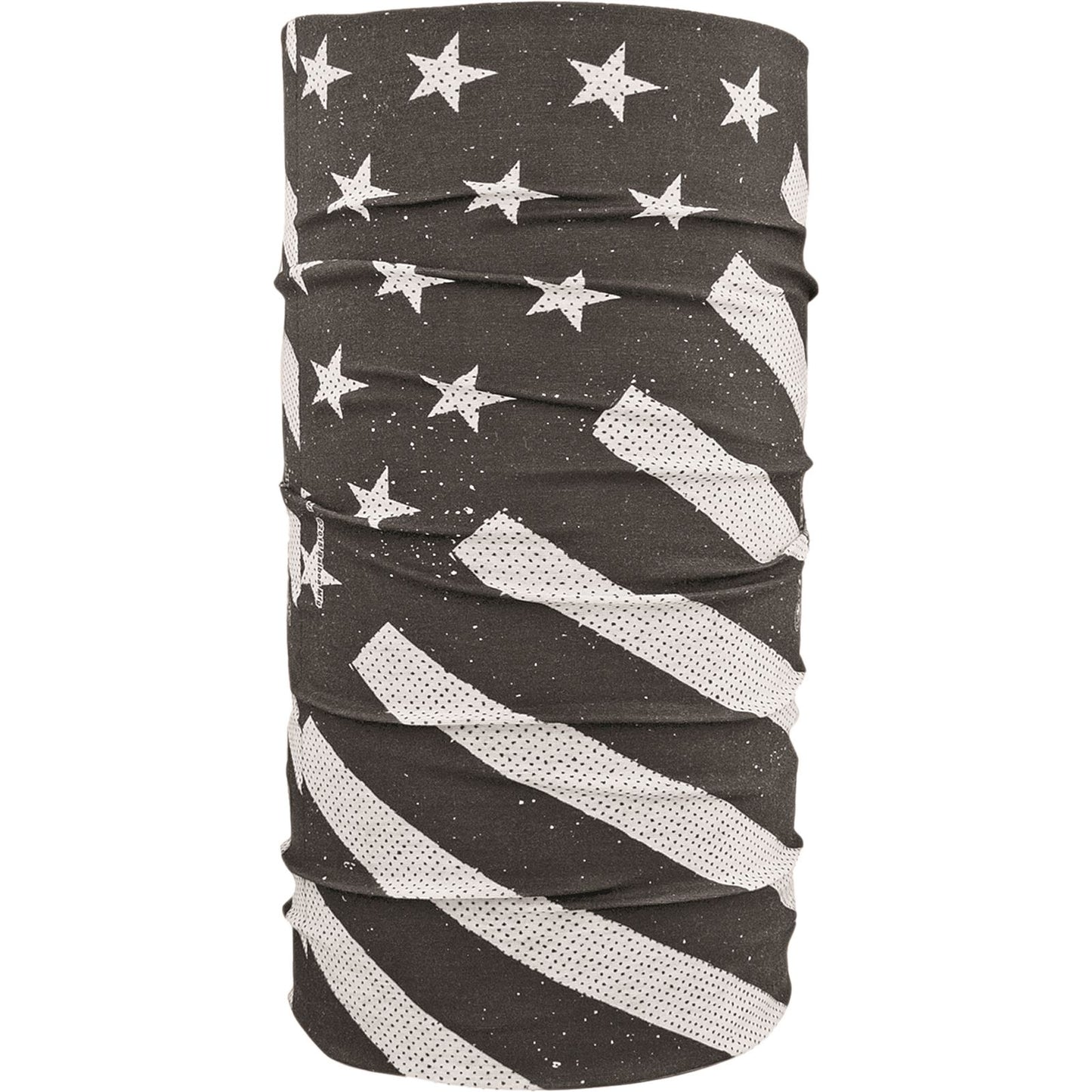 Zan Motley Tube - Polyester Black/White USA Flag T091_137190