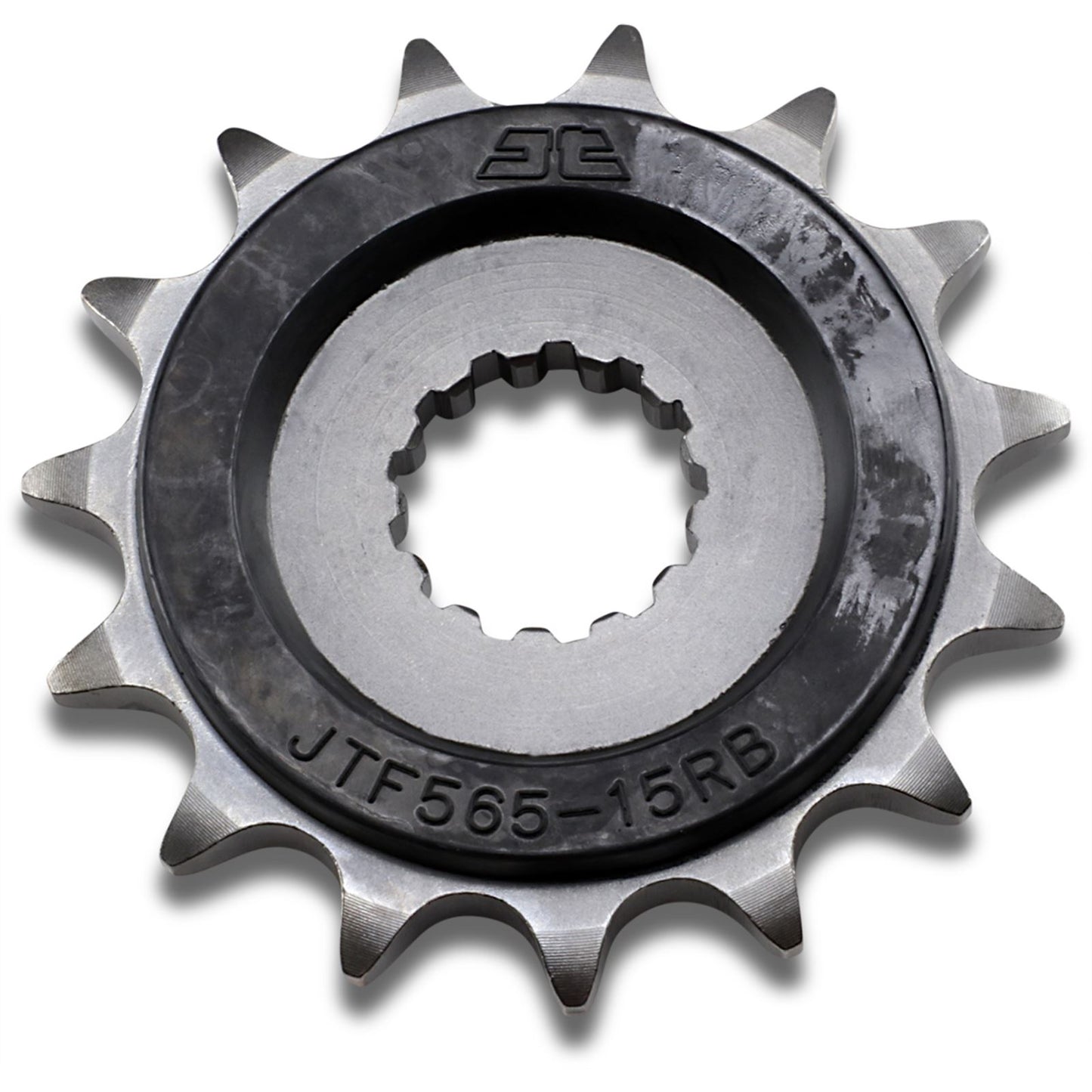 JT Sprockets Front Sprocket 15-Tooth with OE Rubber Damper JTF565.15RB_401812