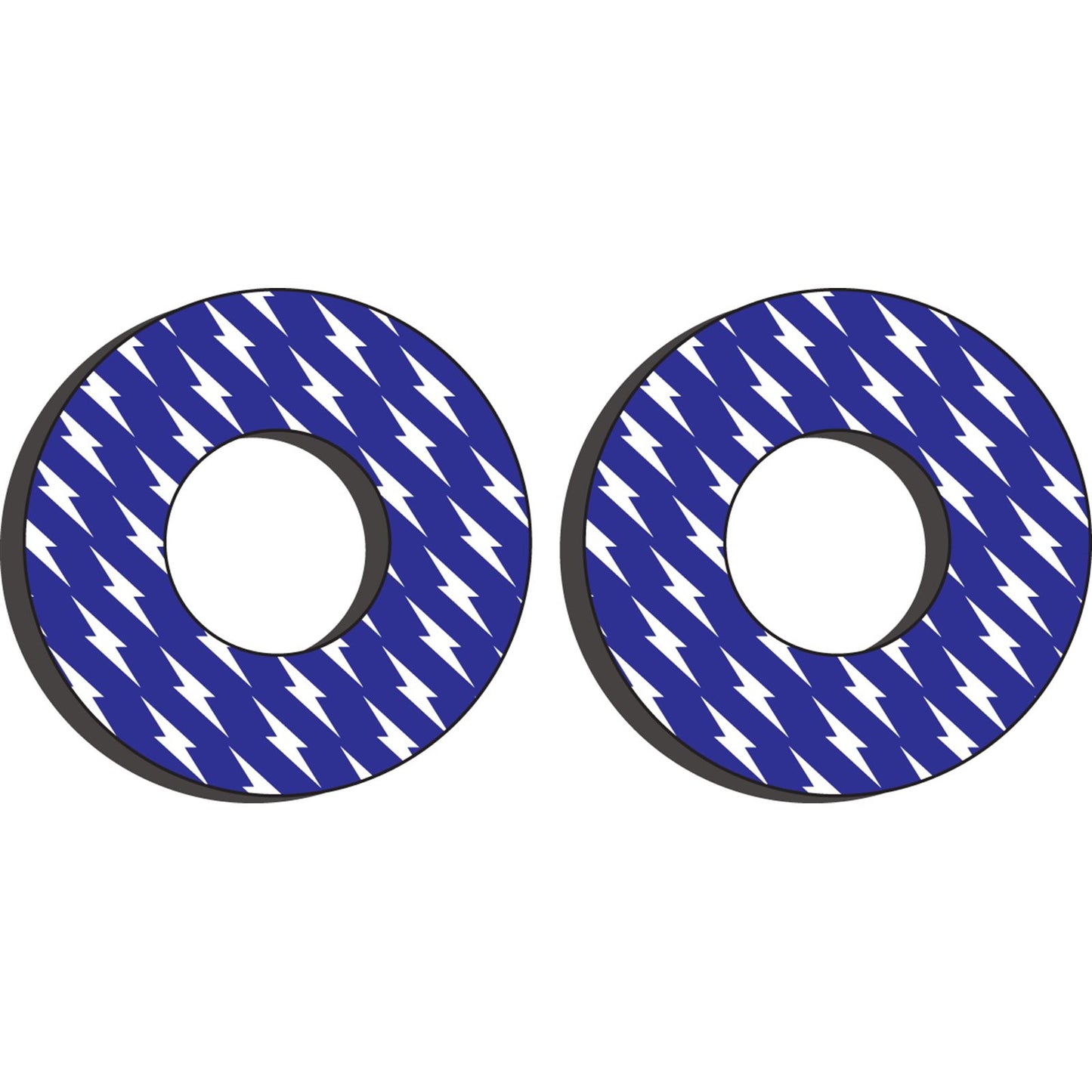 Factory Effex Moto Grip Donuts - Yamaha - White/Blue 22-67200_383730