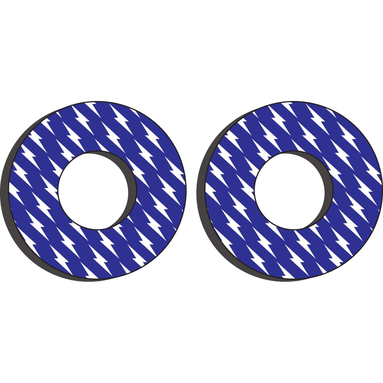 Factory Effex Moto Grip Donuts - Yamaha - White/Blue 22-67200_383730