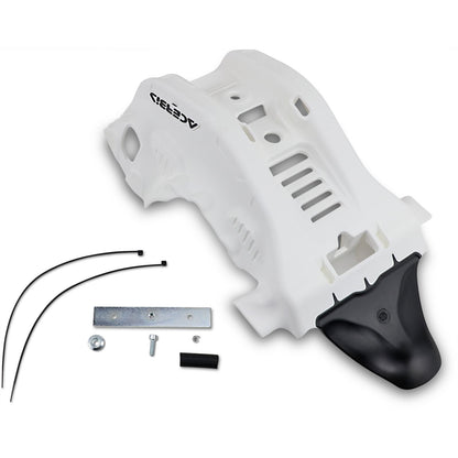 Acerbis Skid Plate White/Black OPEN BOX [MPN: 2736361035]_1897204