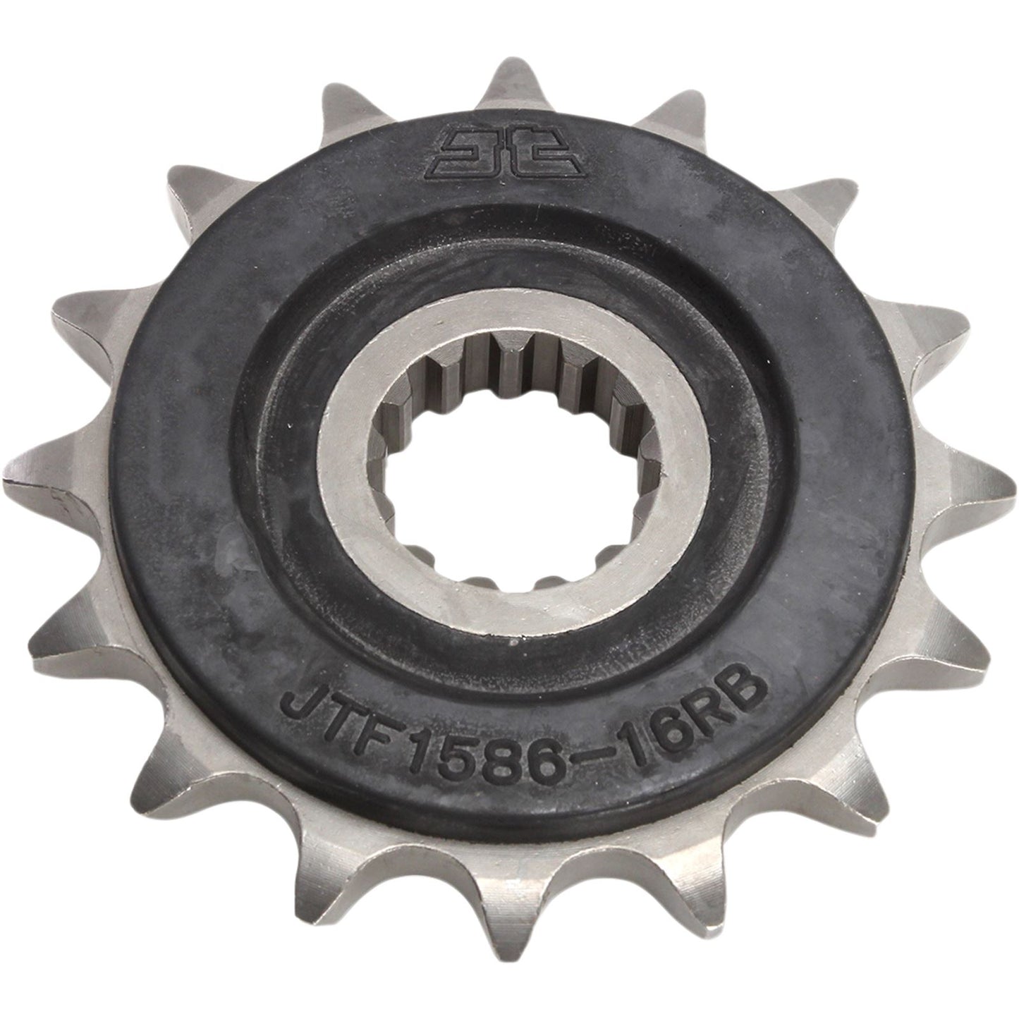 JT Sprockets Front Sprocket 16-Tooth with OE Rubber Damper JTF1586.16RB_401786