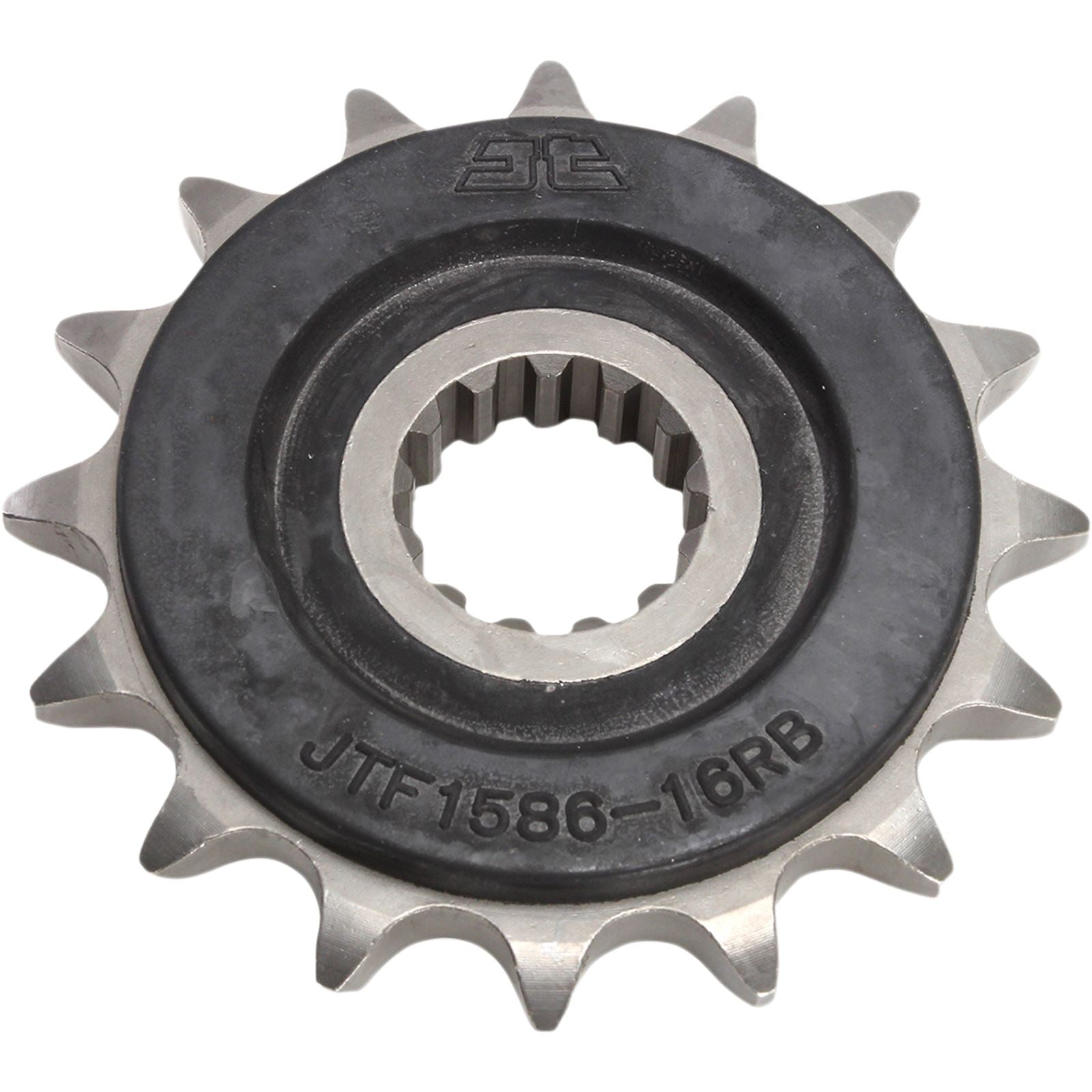 JT Sprockets Front Sprocket 16-Tooth with OE Rubber Damper JTF1586.16RB_401786