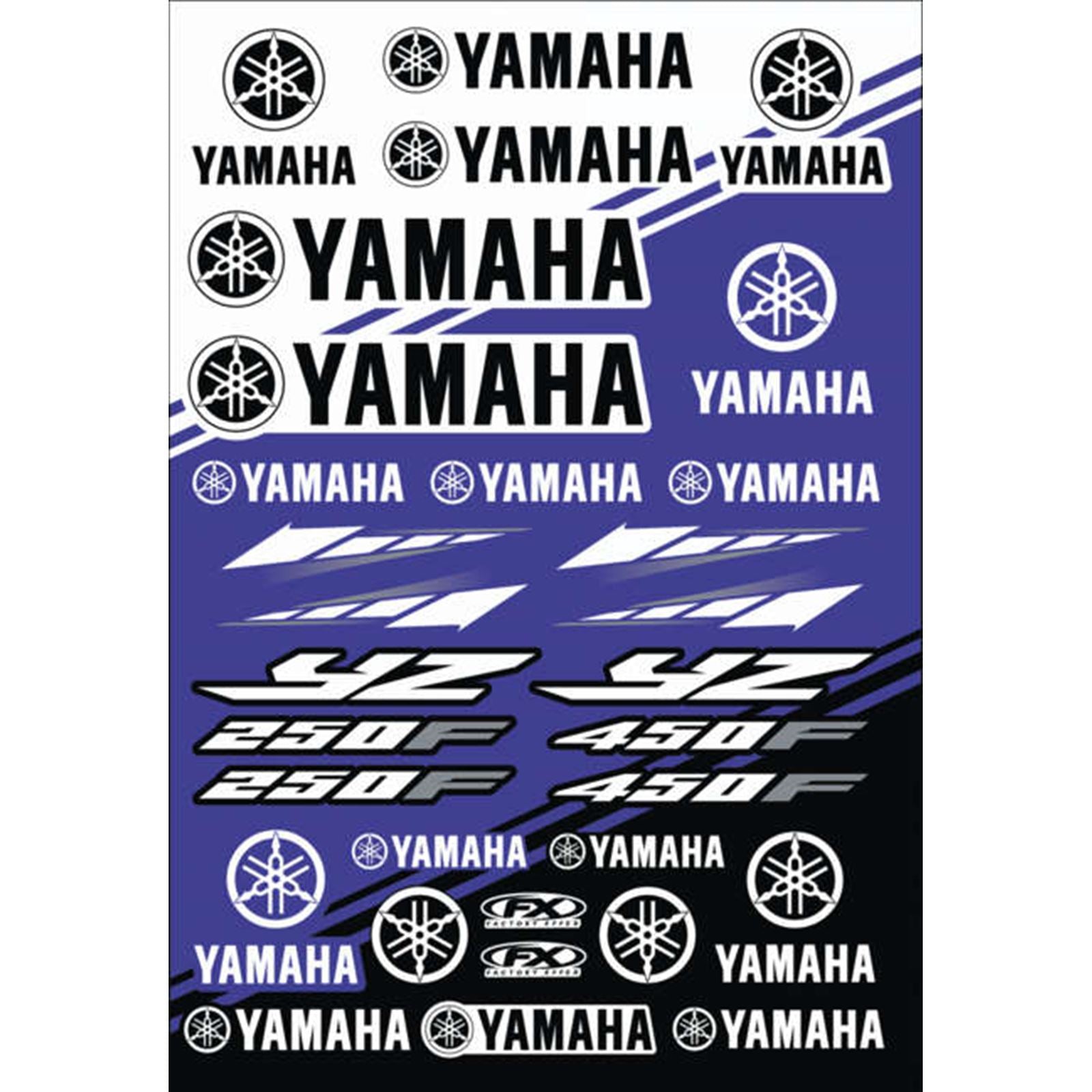 Factory Effex Decal Kit for Yamaha YZ 22-68230_137299