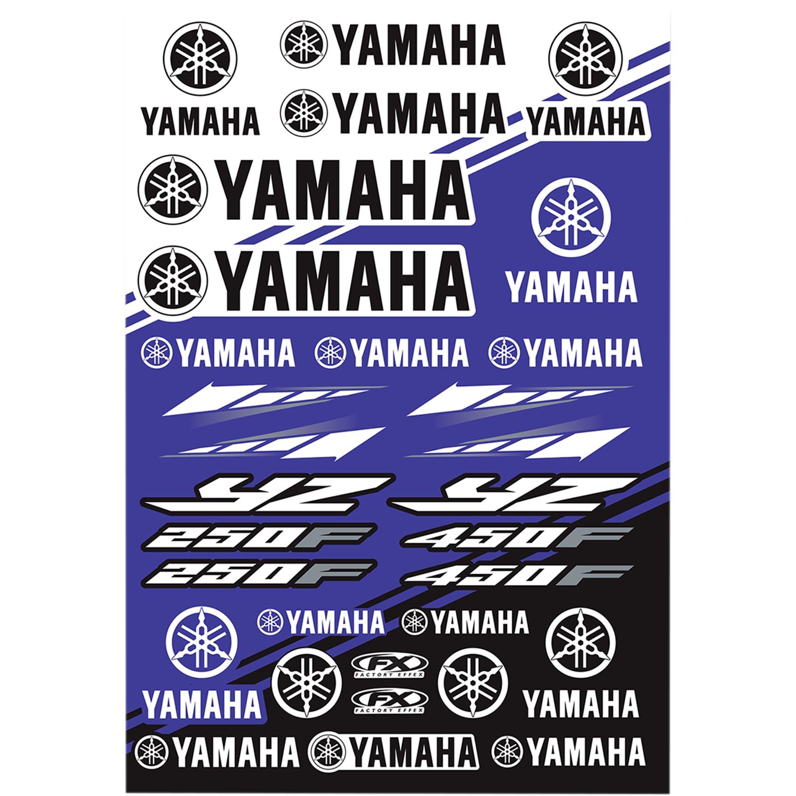 Factory Effex Decal Kit for Yamaha YZ 22-68230_384886