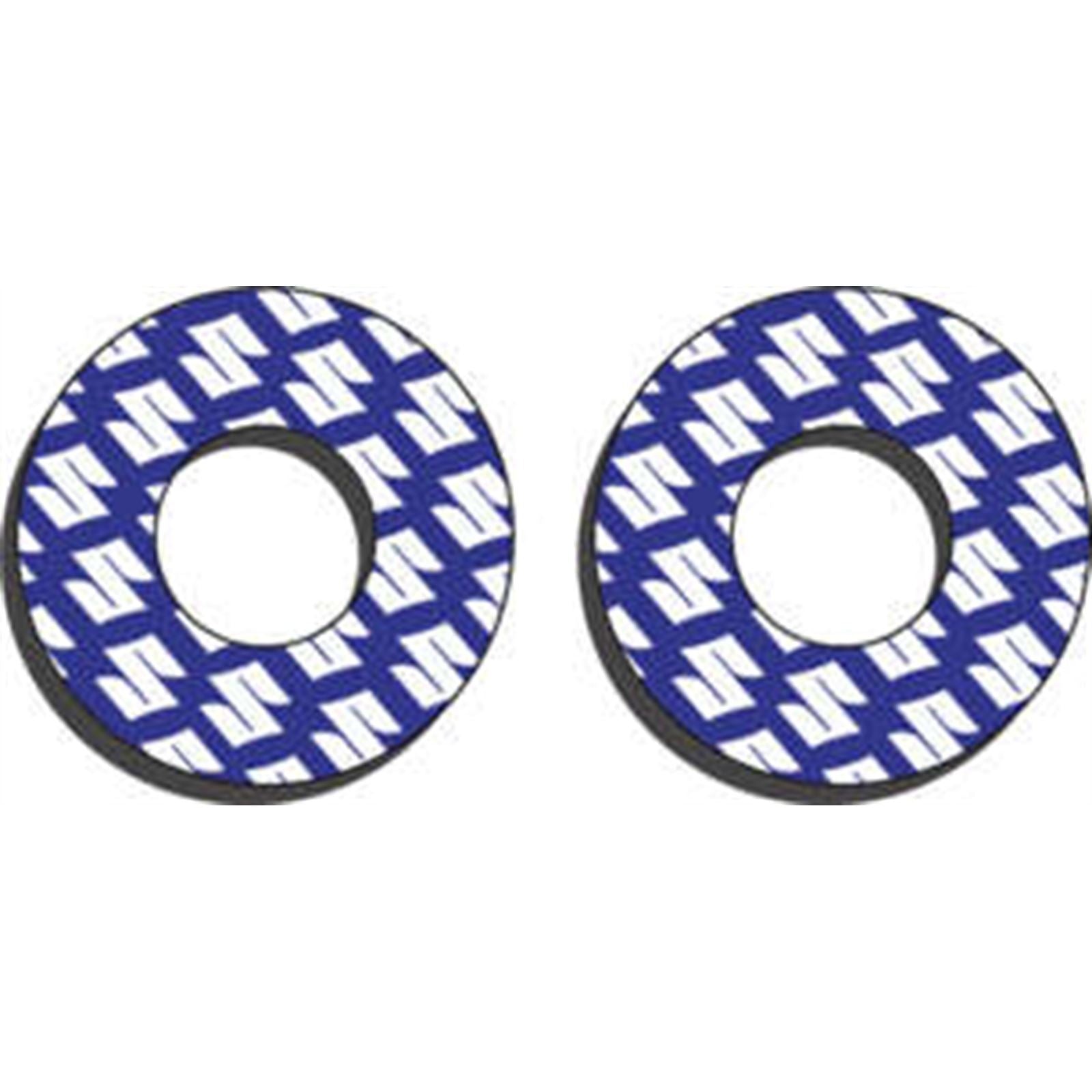 Factory Effex Moto Grip Donuts - Suzuki - Blue/White 22-67400_137311