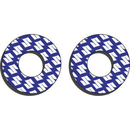 Factory Effex Moto Grip Donuts - Suzuki - Blue/White 22-67400_137311