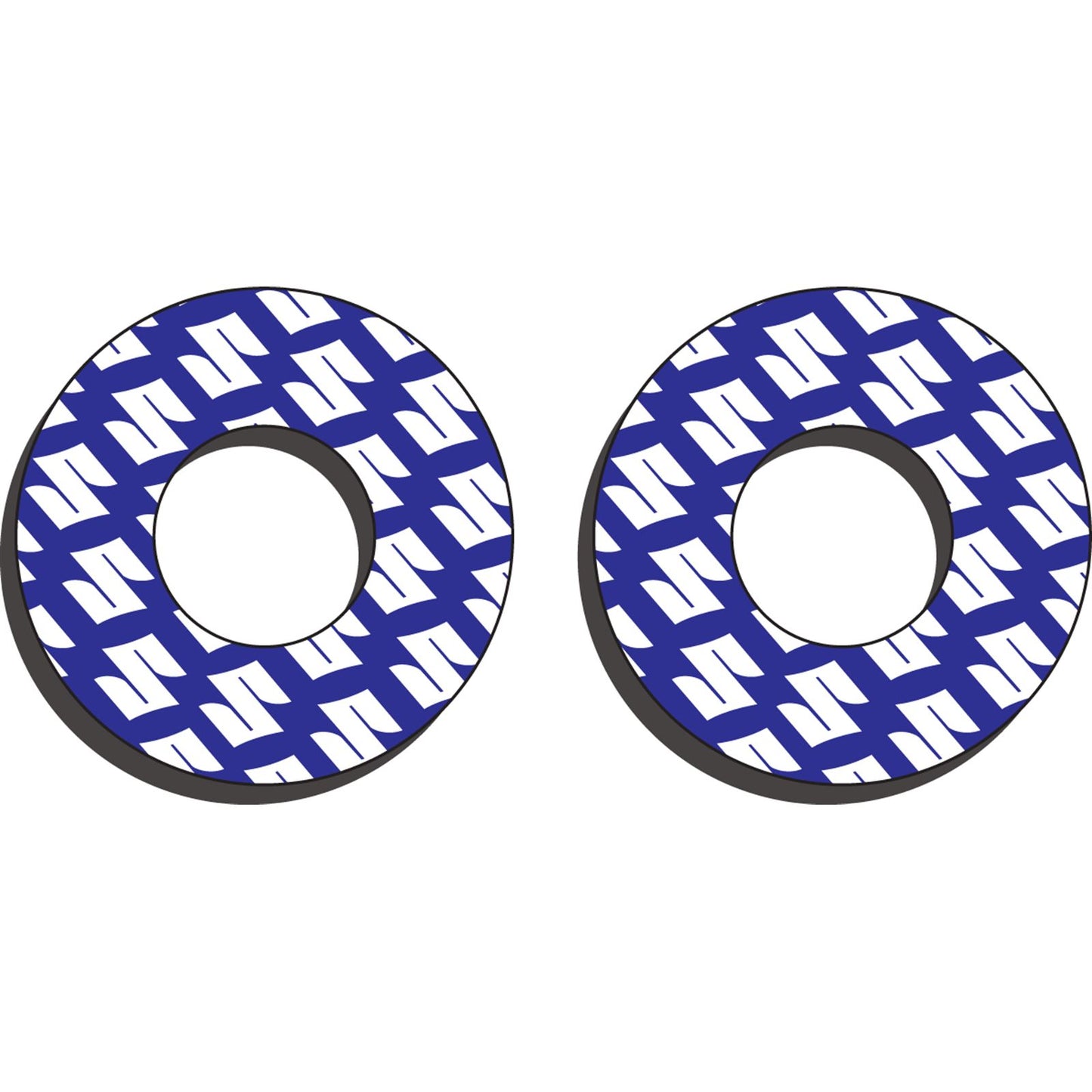 Factory Effex Moto Grip Donuts - Suzuki - Blue/White 22-67400_383733