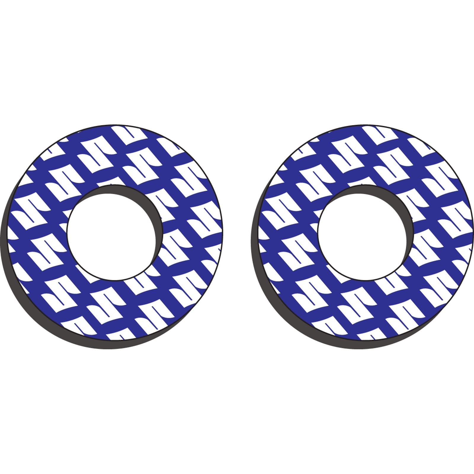 Factory Effex Moto Grip Donuts - Suzuki - Blue/White 22-67400_383733