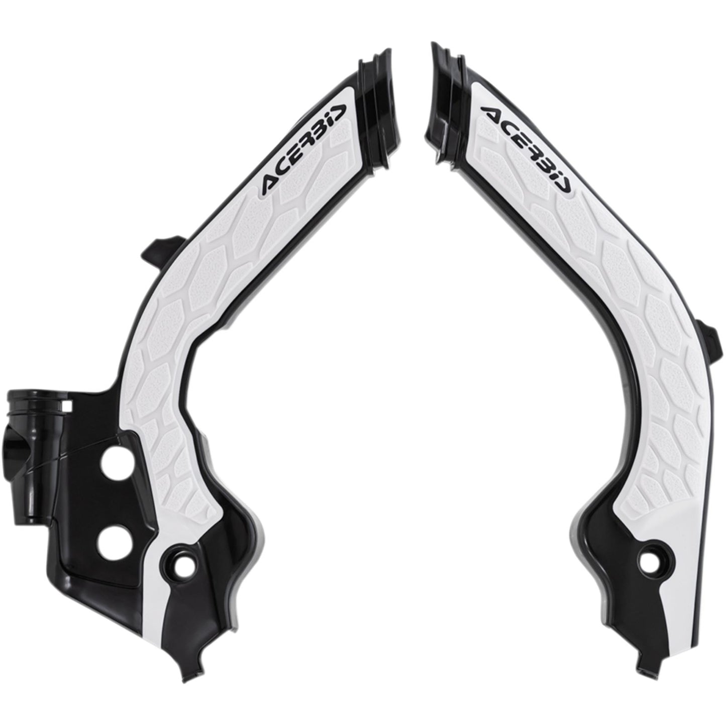 Acerbis X-Grip Frame Guards Black/White 2733451007_319430