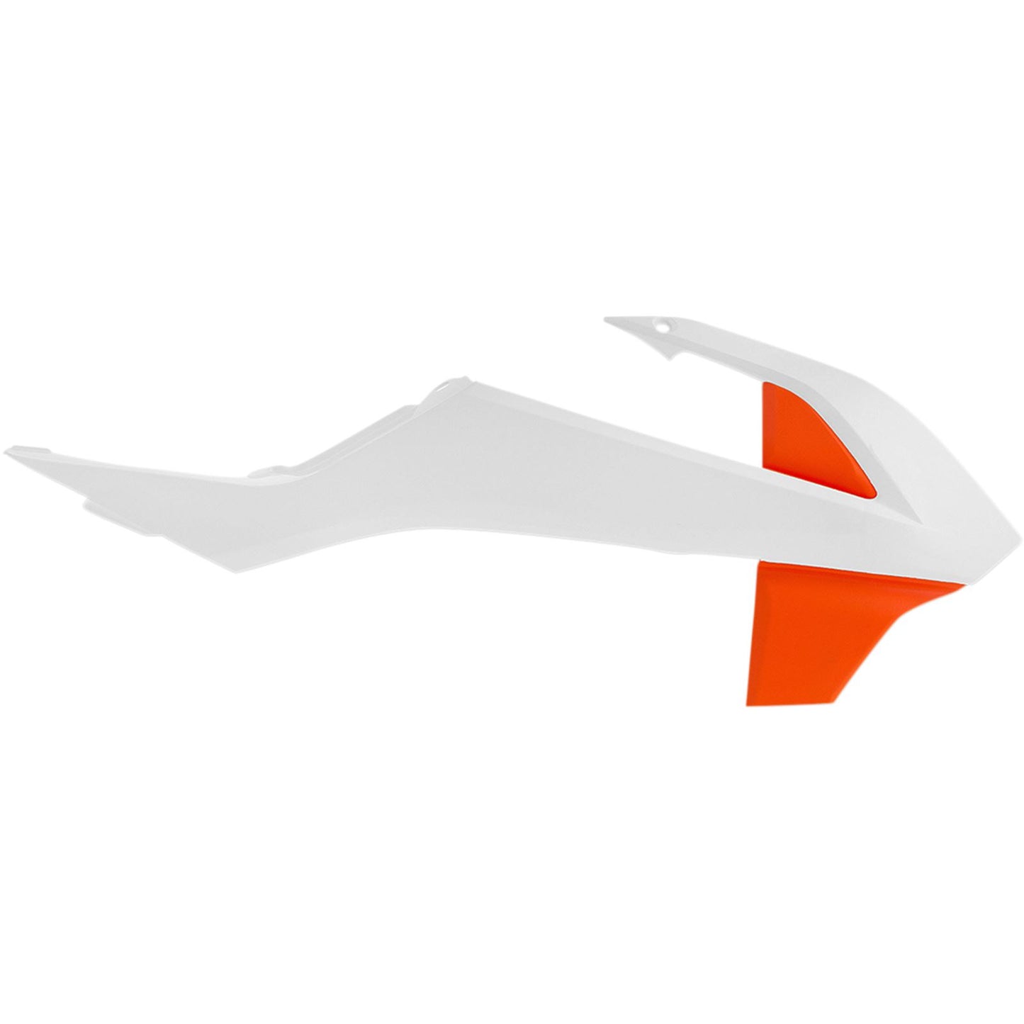 Acerbis Radiator Shroud White/Orange 2449705412_320261