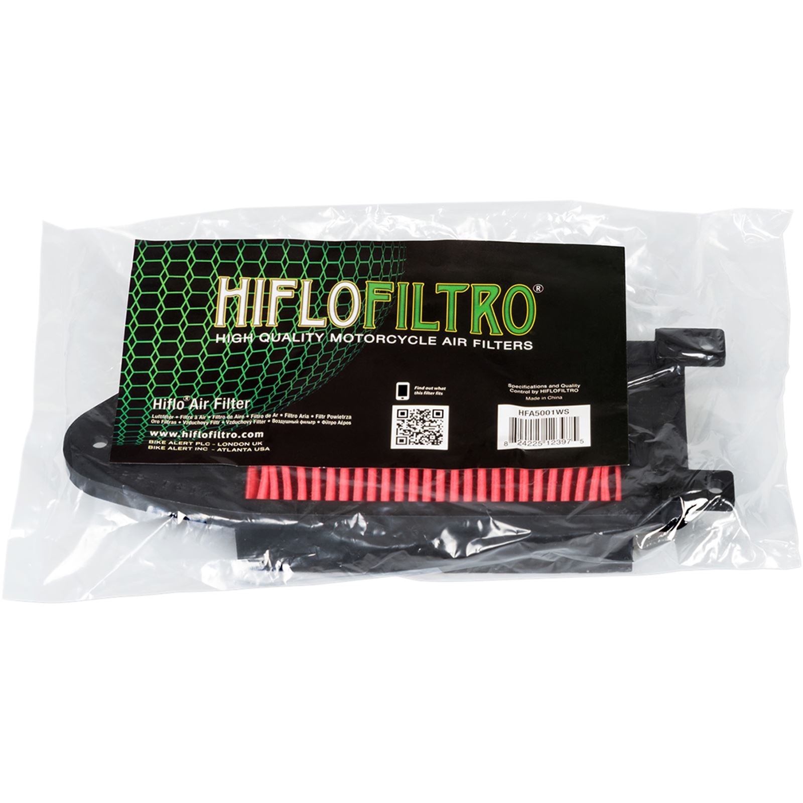 Hiflofiltro Air Filter Kymco 125-200 [MPN: HFA5001WS]_393536